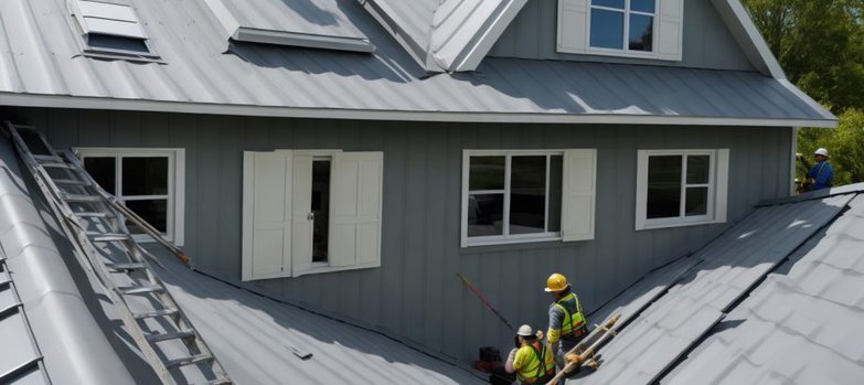 metal roof painting services