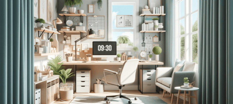 How to Design a Home Office for Productivity