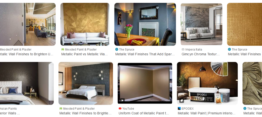 Best Metallic Paints for Interior Walls